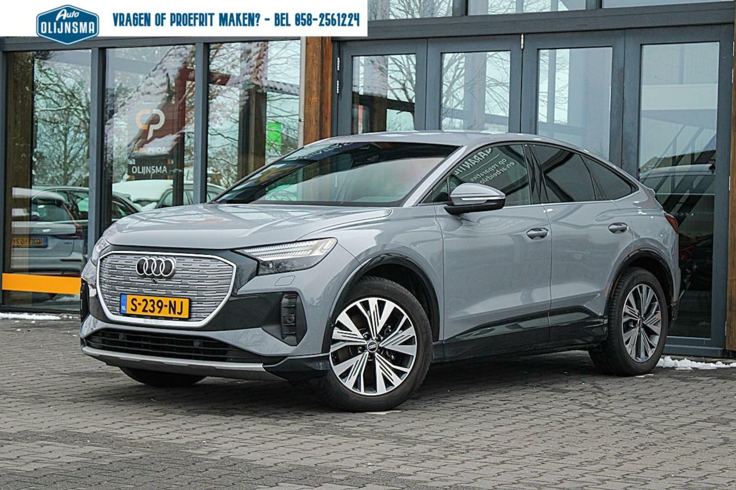 Audi Q4 Sportback e-tron - 35 Advanced edition 55 kWh|Nardo Grey|Camera - AutoWereld.nl