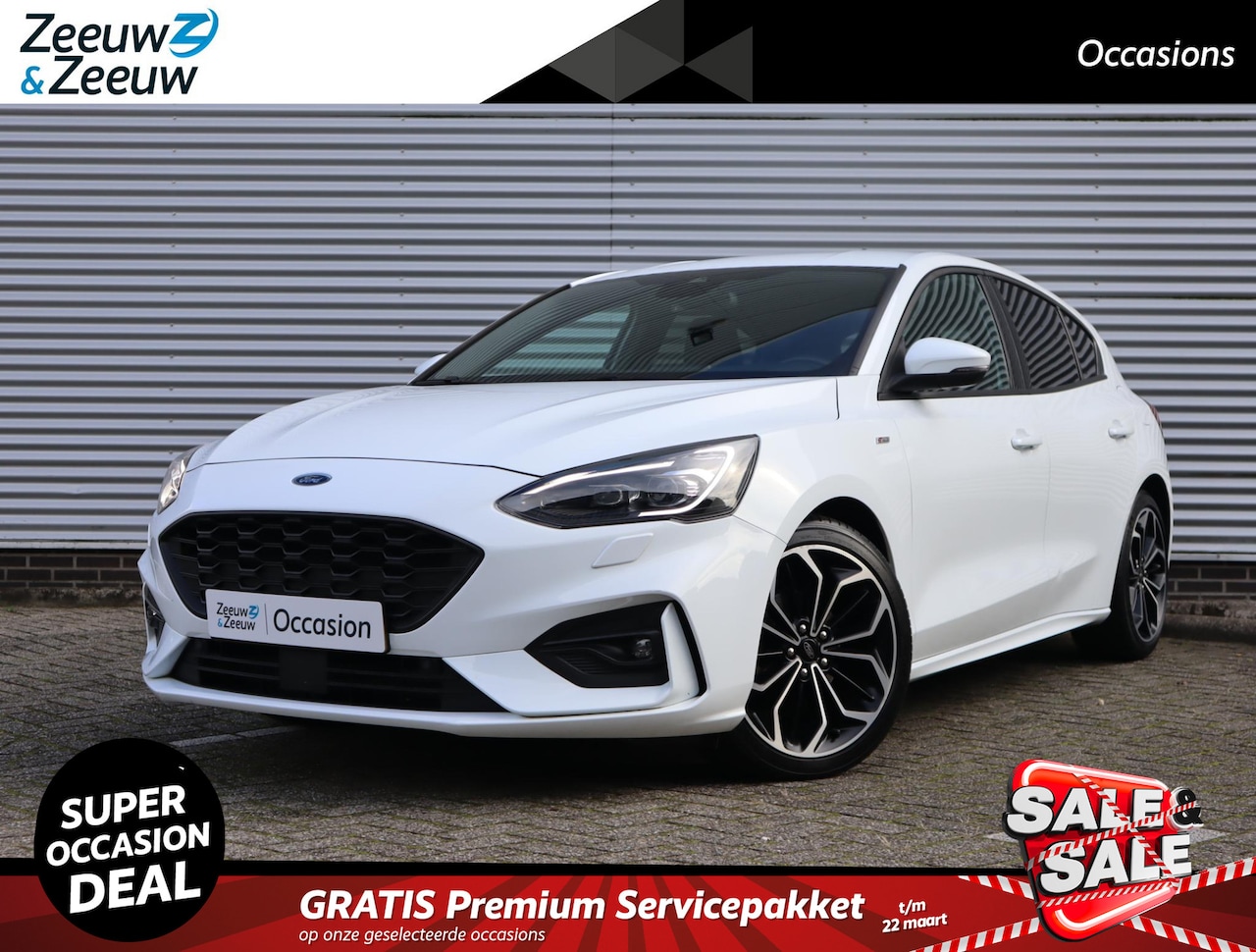 Ford Focus - 1.0 EcoBoost ST-Line Business | Full LED Koplampen | Apple Carplay & Android Auto | 18 Inc - AutoWereld.nl