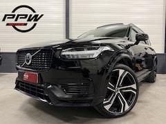 Volvo XC90 - T8 AWD 392PK R-Design BLACK 7P. PANO/22"/HEAD-UP/LEER-SPORT/360CAMERA/H&K/ACC/KEYLESS/PILO