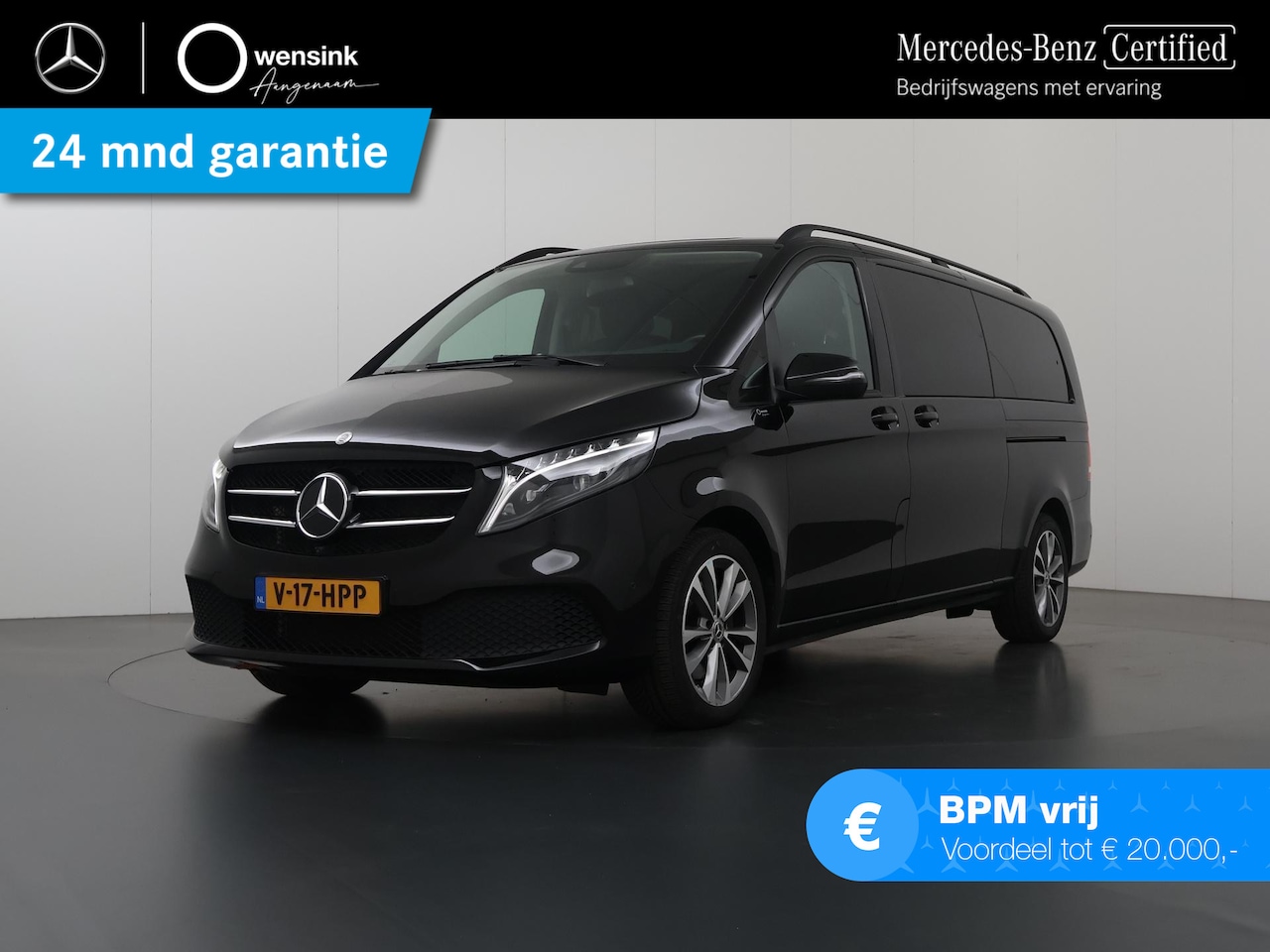 Mercedes-Benz V-klasse - 300d XL L3 Avantgarde Edition | Dubbele Cabine | Navigatie | Parkeercamera | Cruise contro - AutoWereld.nl