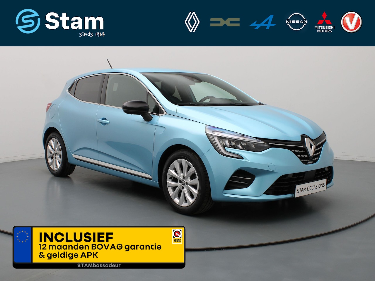 Renault Clio - TCe 90pk Intens Climate | Cruise | Parkeersens. achter | Stoel-/stuurverw. - AutoWereld.nl