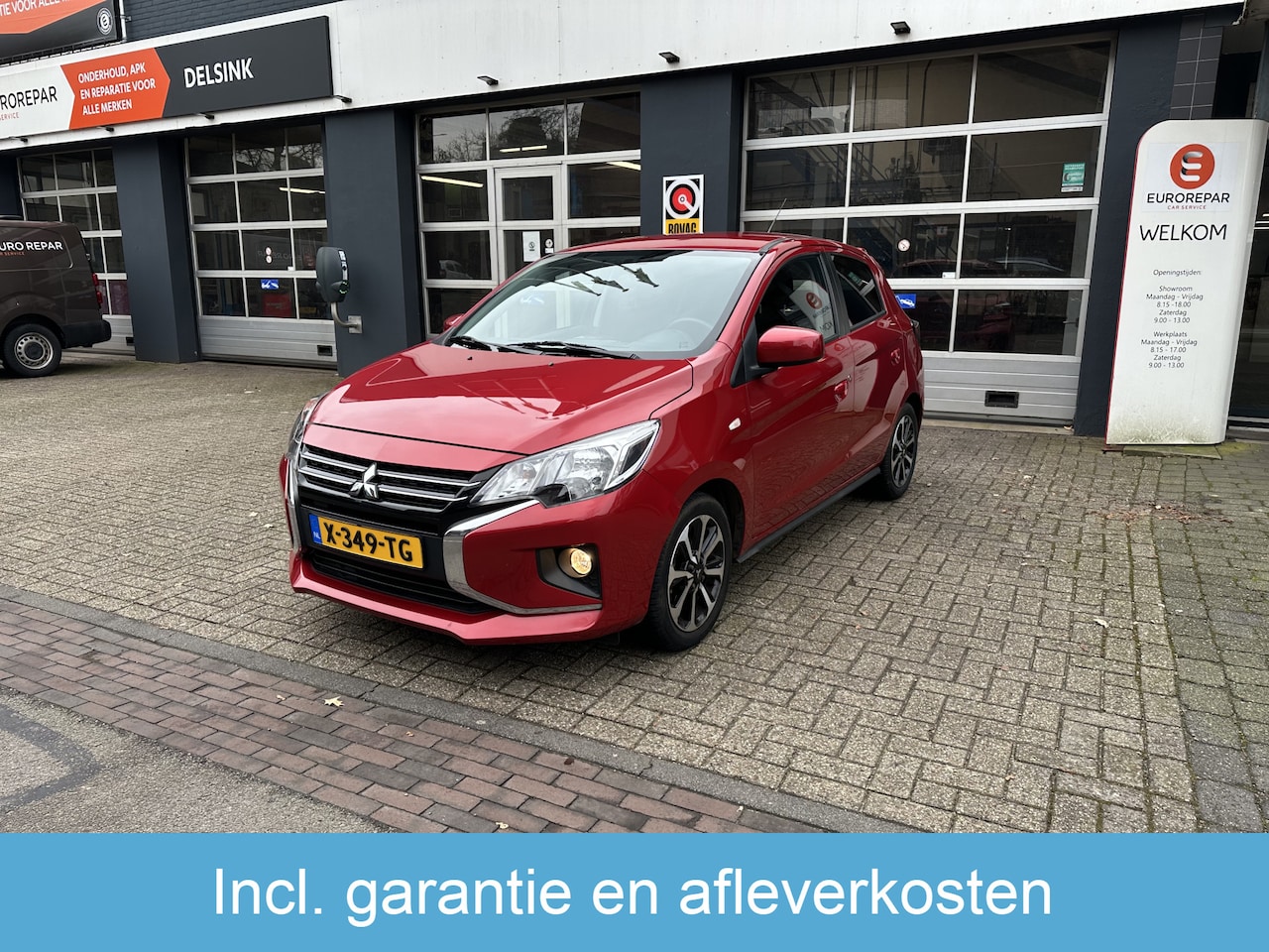 Mitsubishi Space Star - 1.2 Automaat Intense All-in Prijs Airco/Cruise/Camera - AutoWereld.nl