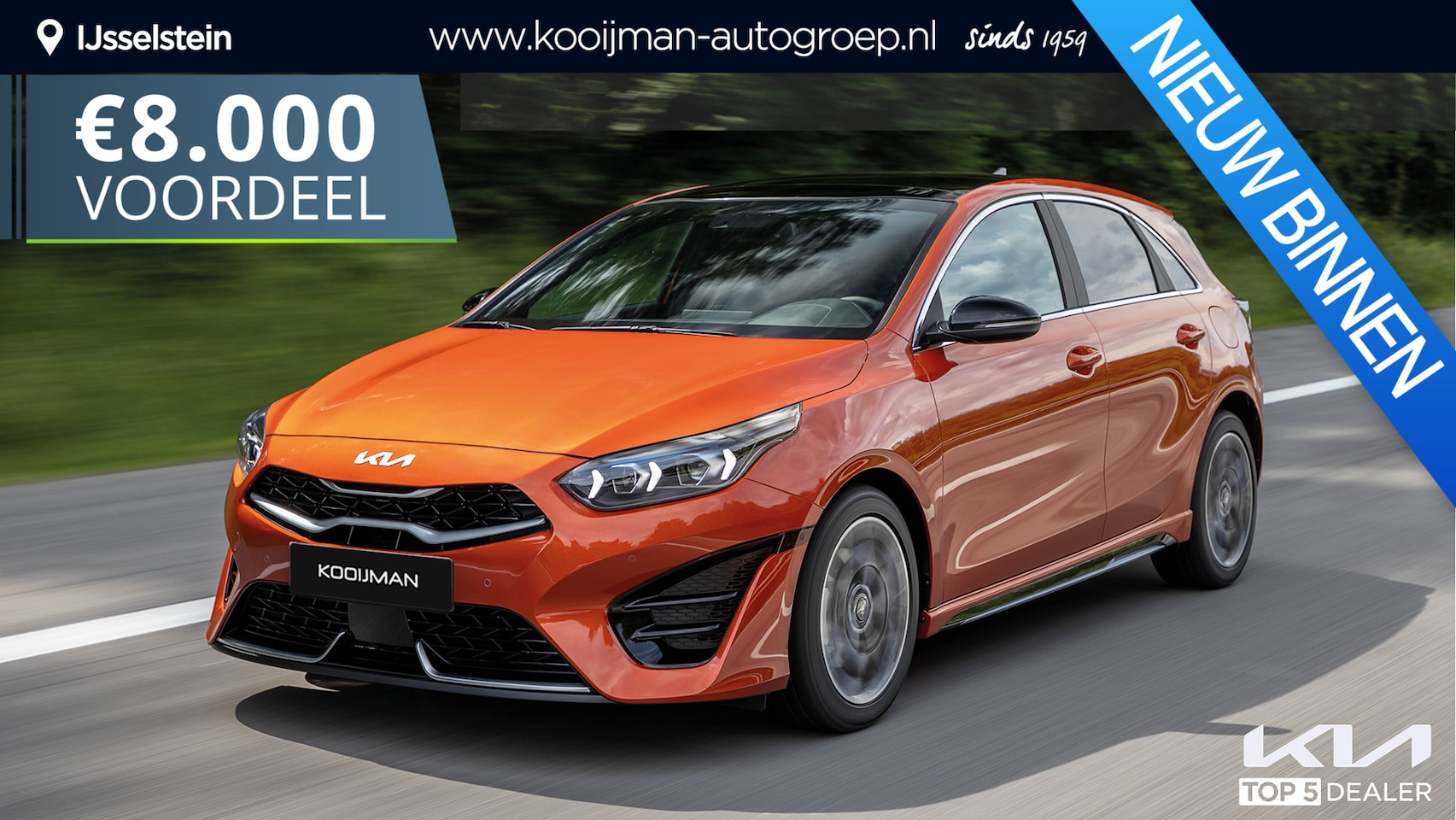 Kia Cee'd - Ceed 1.0 T-GDi ComfortLine €4.049 KORTING! Meerdere kleuren en uitvoeringen snel leverbaar - AutoWereld.nl