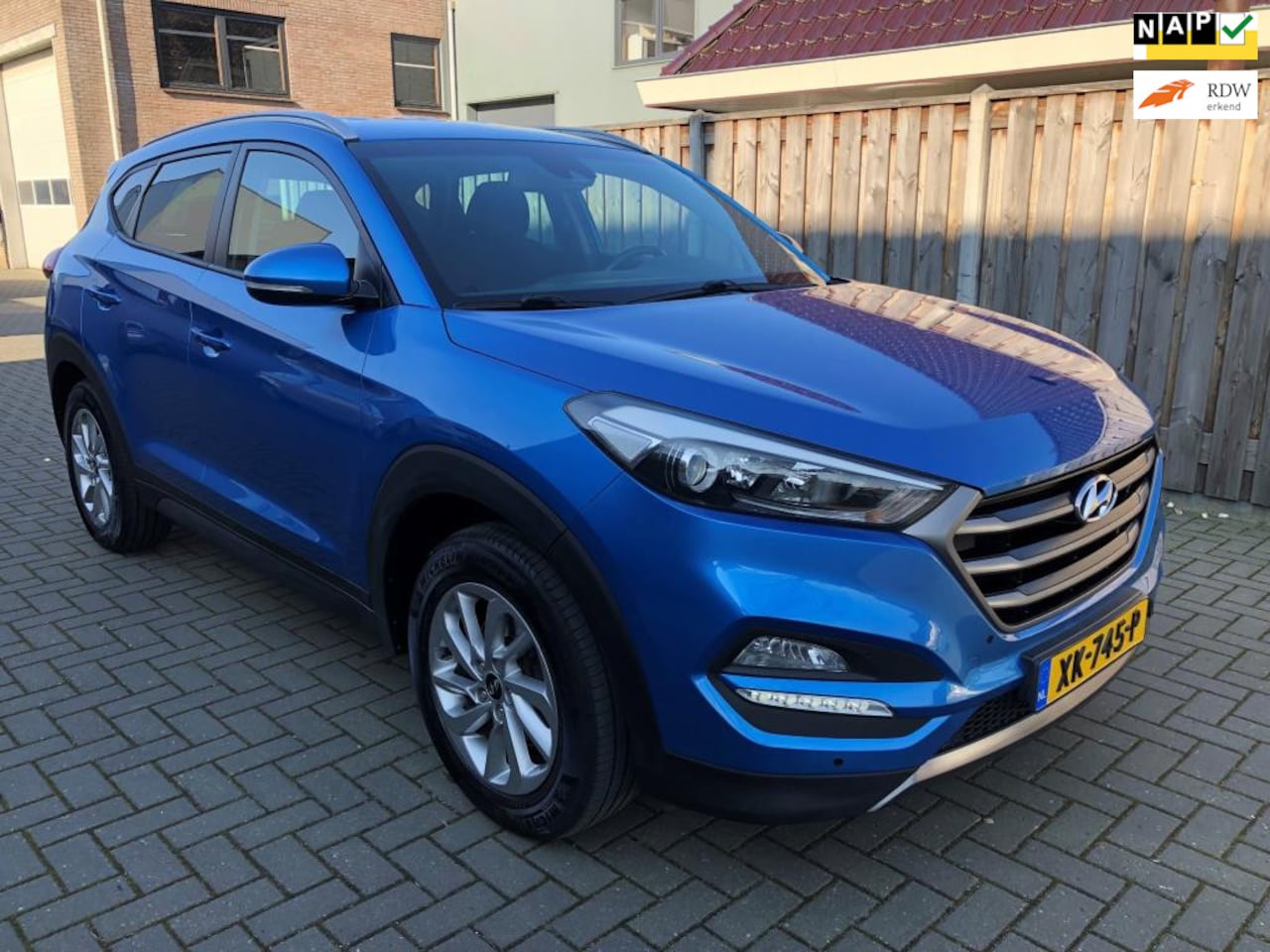 Hyundai Tucson - 1.6 T-GDi Comfort 4WD aut Navi Trekhaak - AutoWereld.nl