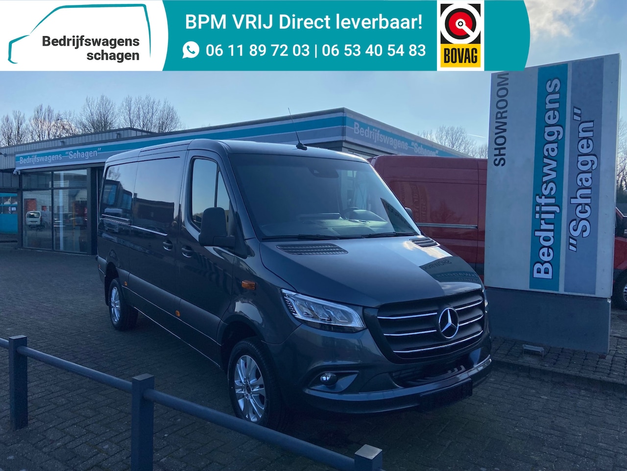 Mercedes-Benz Sprinter - 319 CDI L2H1 Elec. Schuifdeur | 360° Camera | DIStronic | LED | Betimmering - AutoWereld.nl