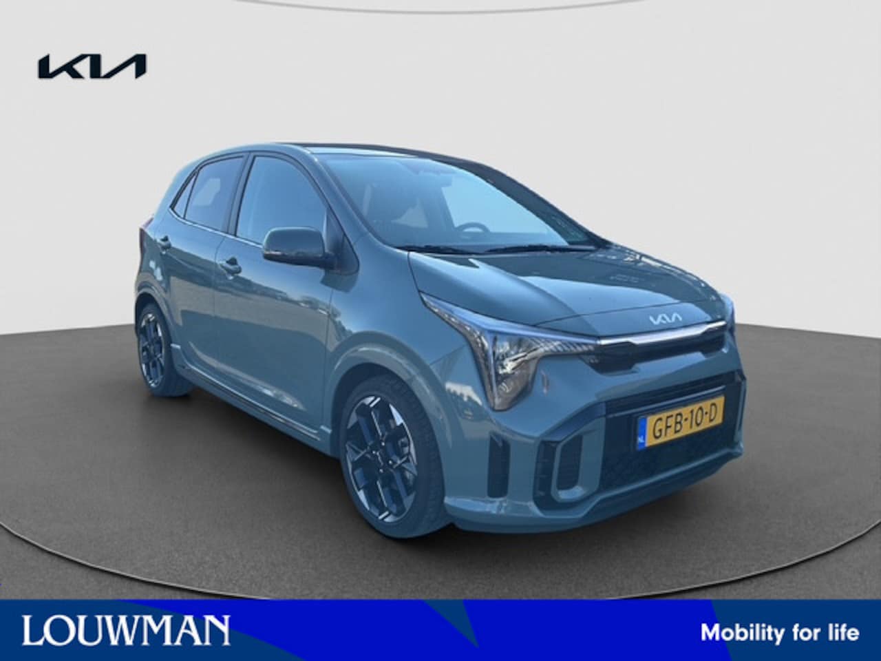 Kia Picanto - 1.0 DPI GT-Line Glazen dak, Stoelverwarming, Stuurverwarming, Blind Spot - AutoWereld.nl