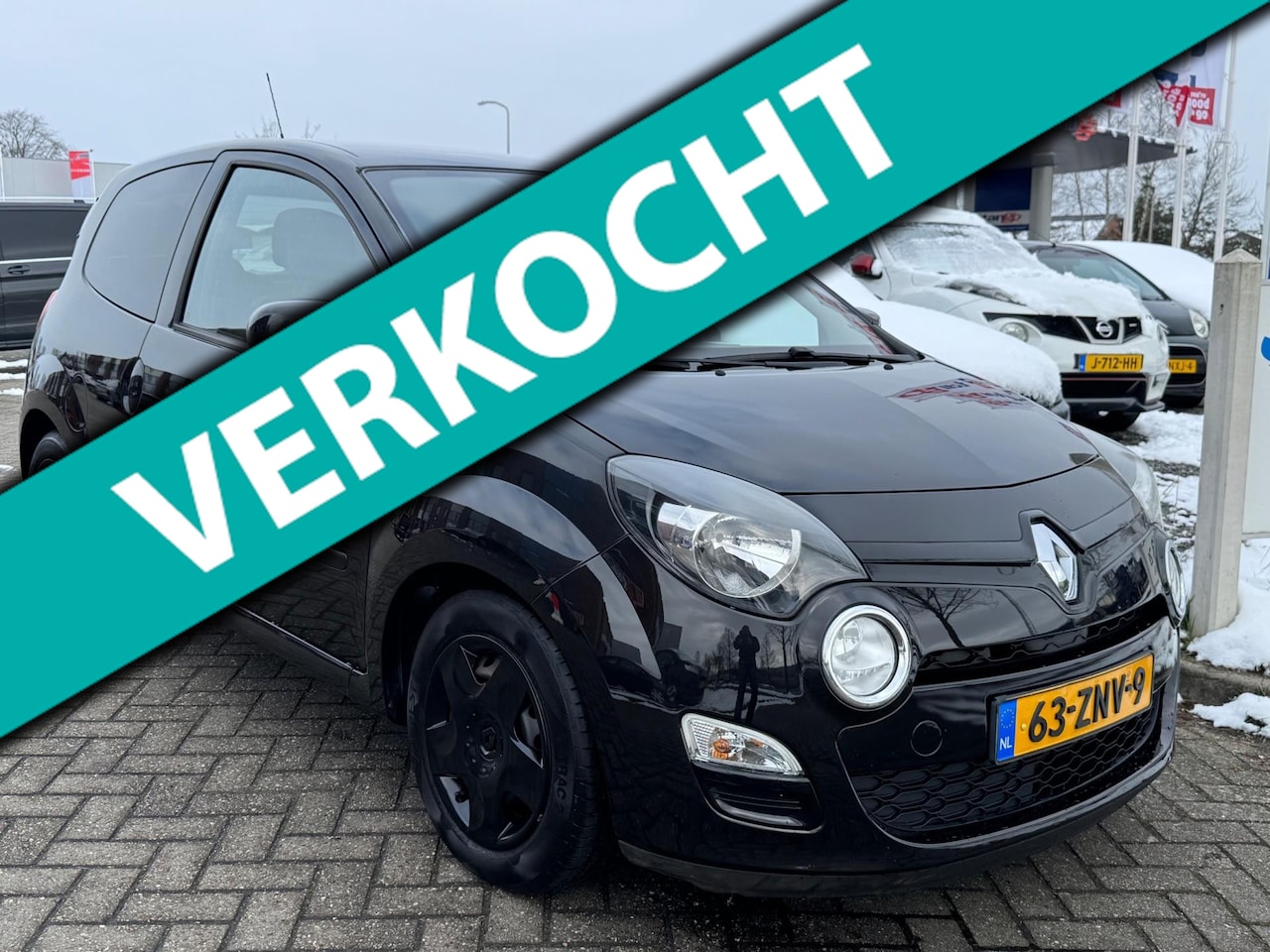 Renault Twingo - 1.2 16V Black Edition Luxe Cruise Facelift NAP - AutoWereld.nl