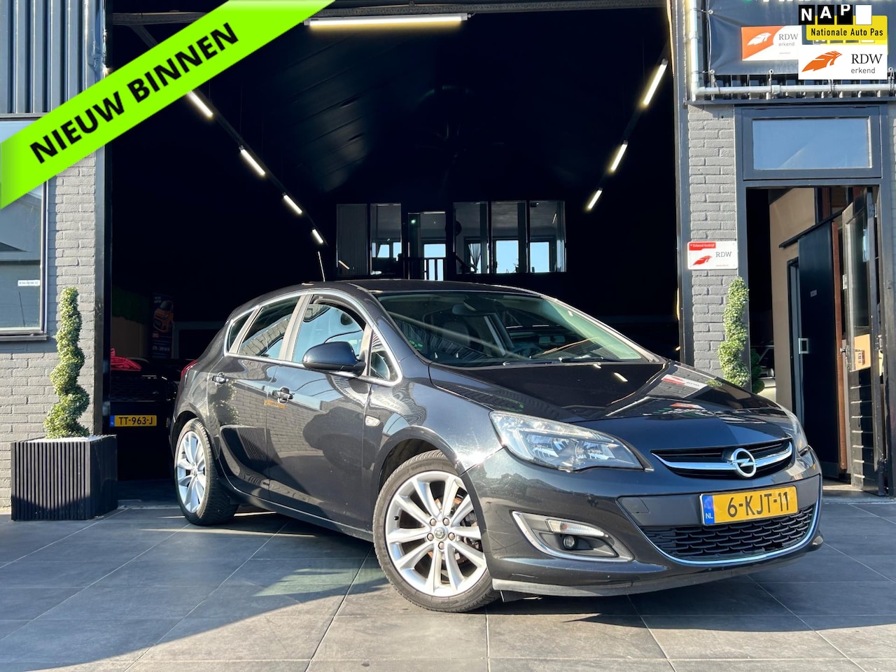 Opel Astra - 1.4 Turbo Sport|Airco|Cruise|Leer|NAP|APK| - AutoWereld.nl