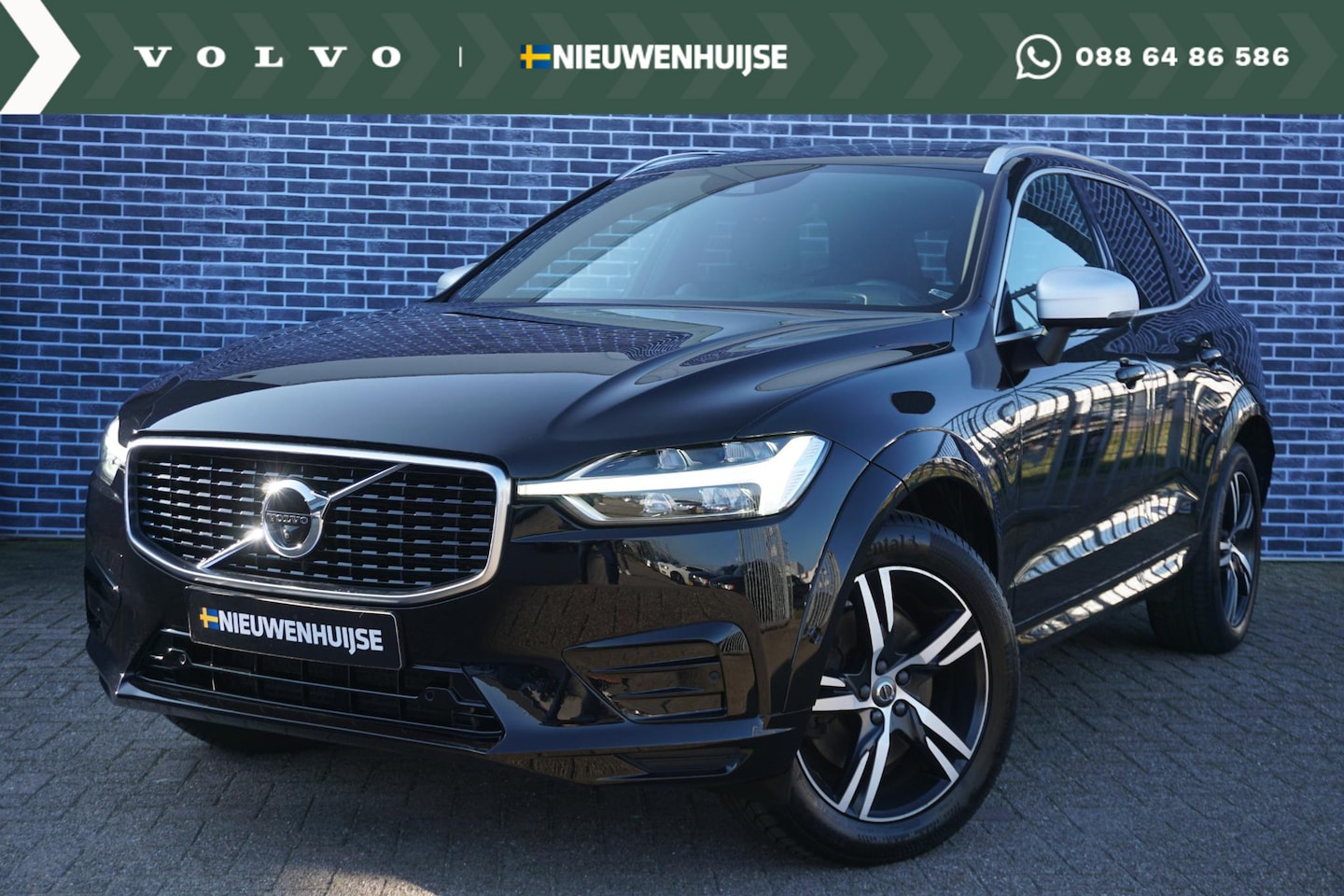 Volvo XC60 - 2.0 T5 AWD R-Design | Luchtvering | Bowers & Wilkins | 360° Camera | Stoel verwarming+vent - AutoWereld.nl