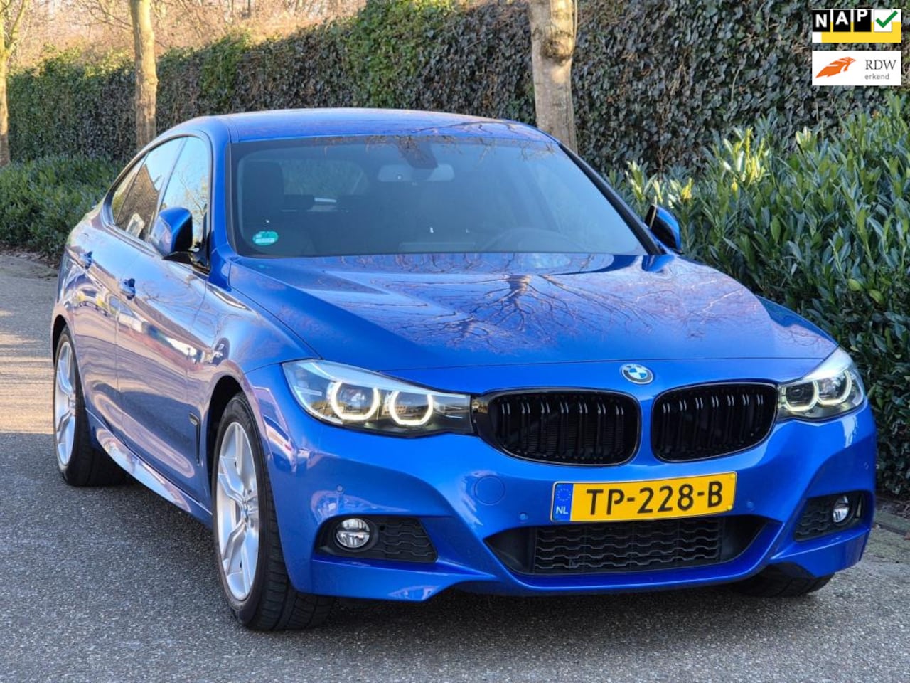 BMW 3-serie Gran Turismo - 3GT M Sport 1e EIG. CarPlay Elek Trekhaak Led Gr Navi Camera Garantie Rijklaar Lease mog. - AutoWereld.nl