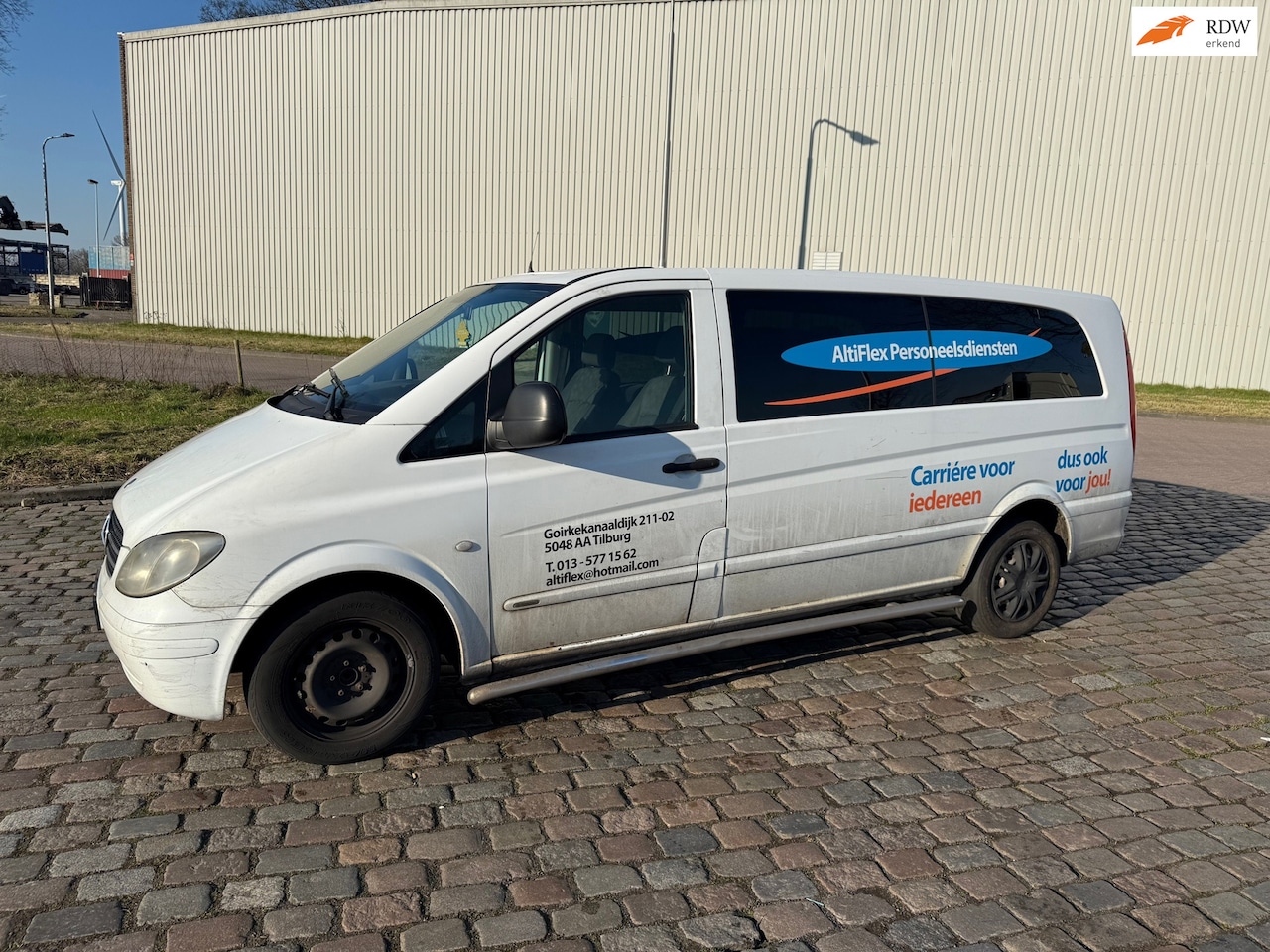 Mercedes-Benz Vito - 109 CDI 343 EURO 5/9 PERSOON/AIRCO - AutoWereld.nl