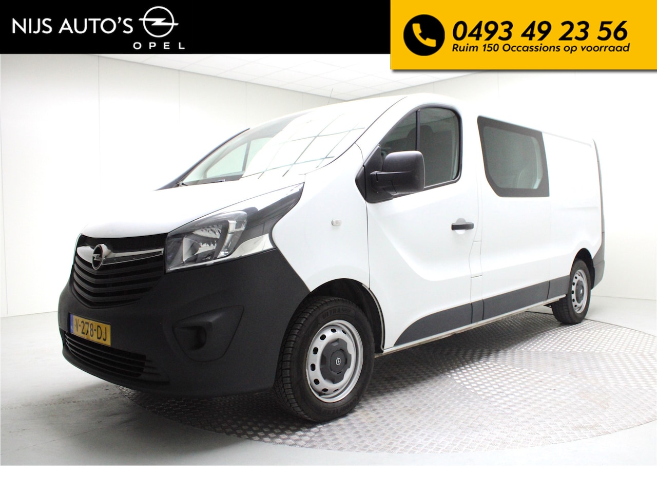 Opel Vivaro - 1.6 CDTI L2H1 DC Edition | Dub Cab | Trekhaak / Navi / Climate / Cruise - AutoWereld.nl