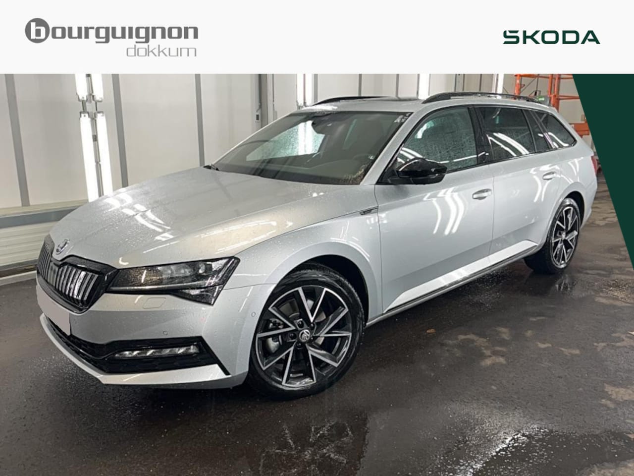 Skoda Superb Combi - 1.4 TSI iV 160kW DSG6 Sportline | Trekhaak | ACC | 360 cam | Pano | - AutoWereld.nl