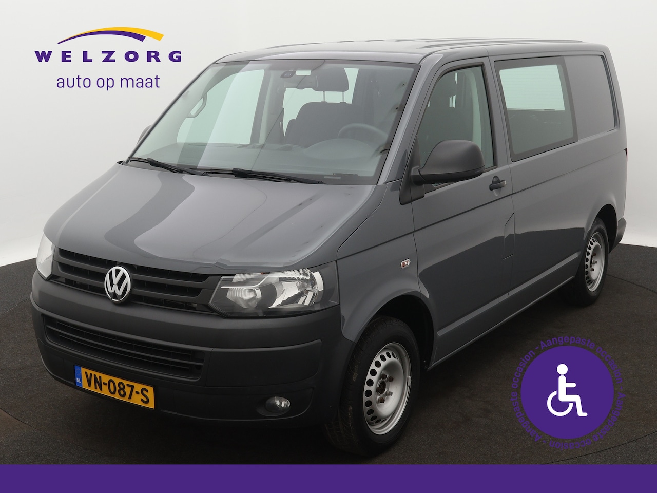 Volkswagen Transporter - 2.0 TDI L1H1 Direct leverbaar! Rolstoebus / Zelfrijder / Joysteer / Rolstoellift / Rolstoe - AutoWereld.nl