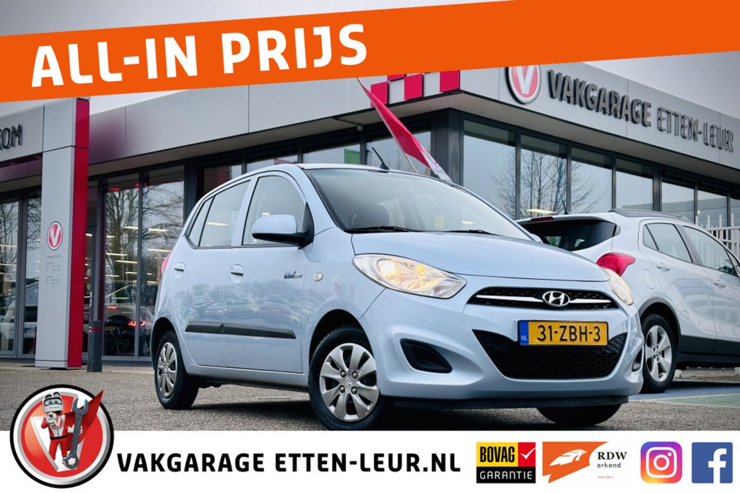 Hyundai i10 - 1.0 i-Drive Cool / AIRCO - AutoWereld.nl