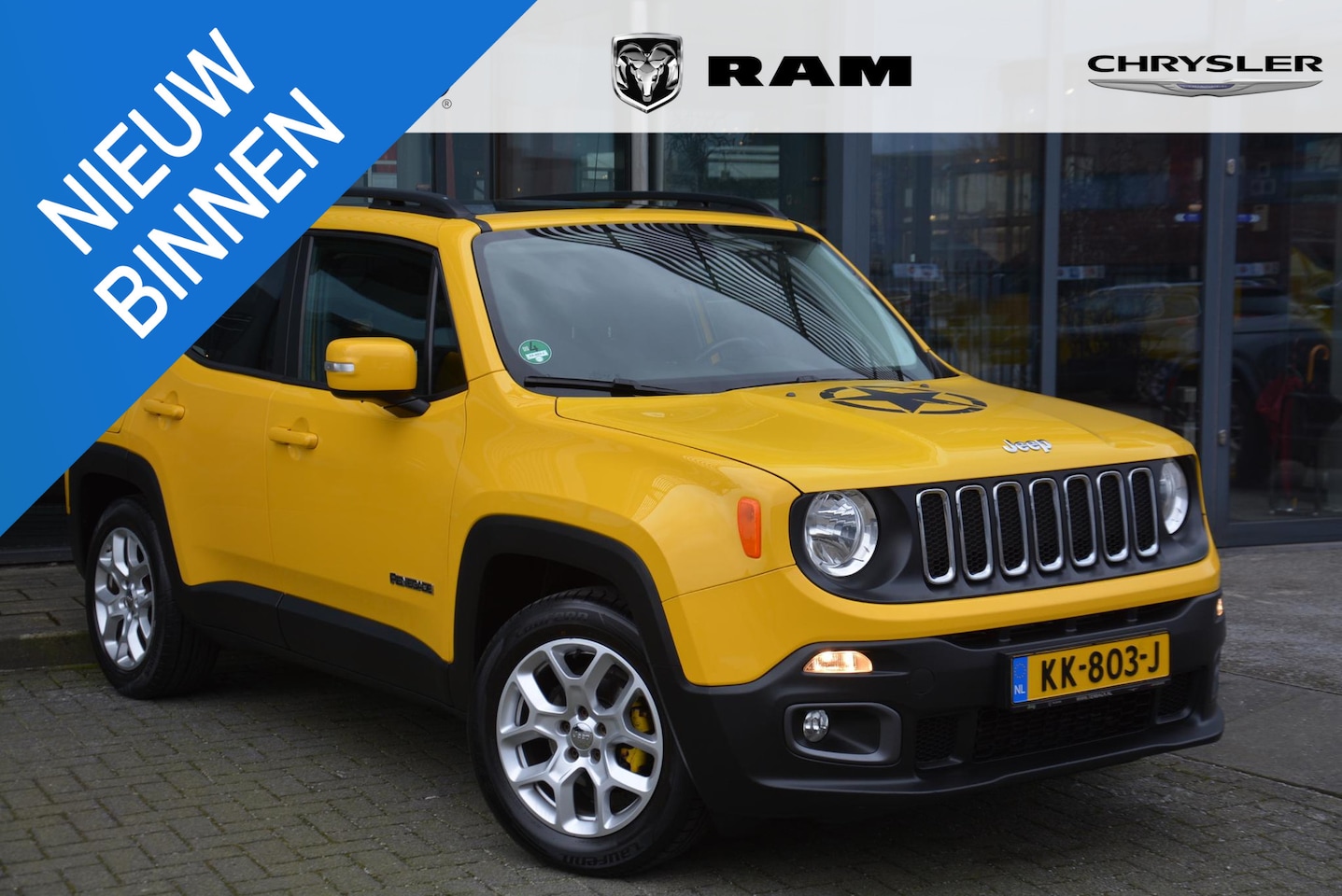 Jeep Renegade - 1.4 MultiAir Freedom | Panoramadak | Trekhaak | 1e eigenaar - AutoWereld.nl