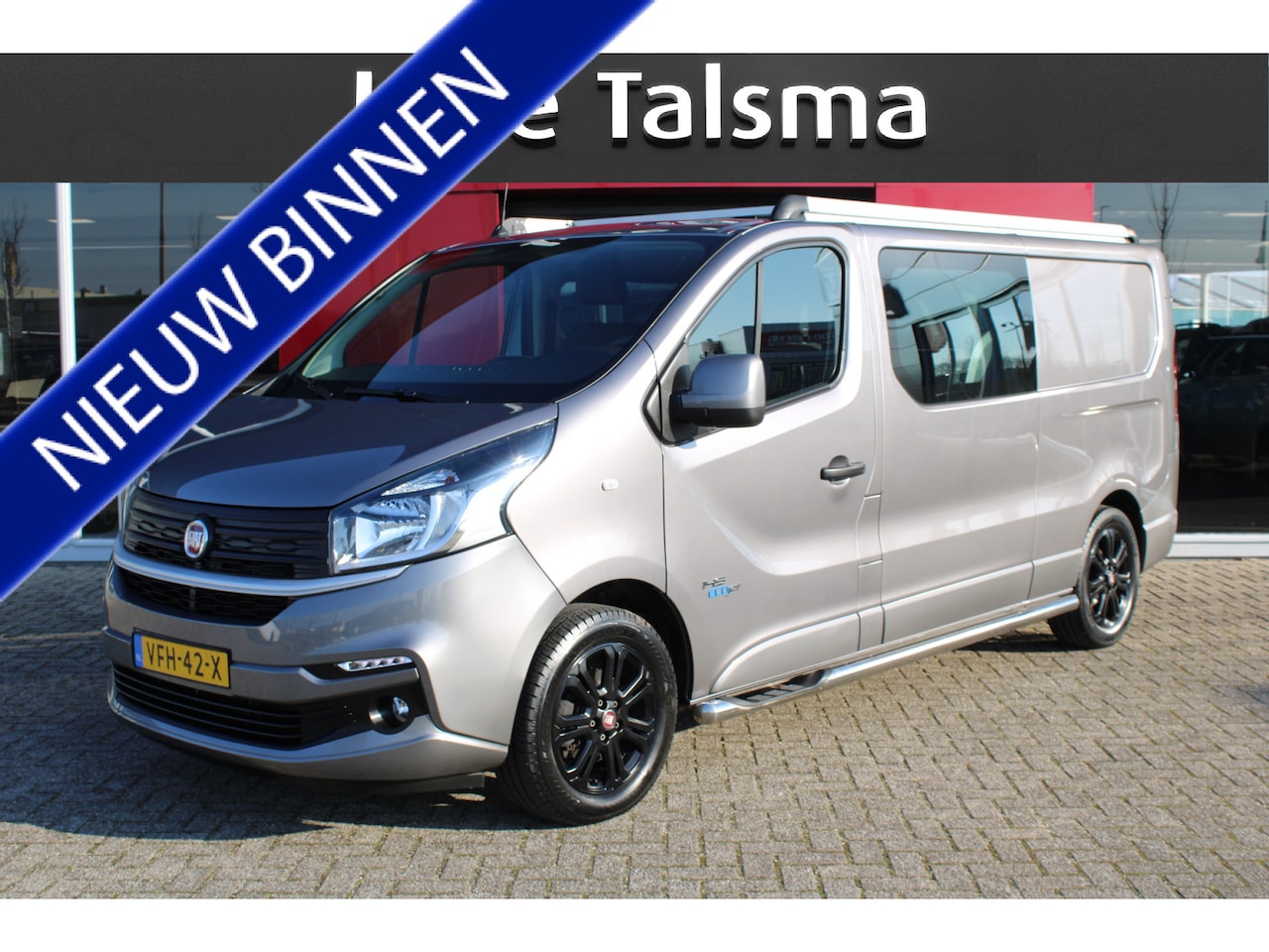 Fiat Talento - 2.0 MultiJet L2H1 Business Pro Dubbel Cabine | Trekhaak | Sidebars | Roorails | Camera - AutoWereld.nl