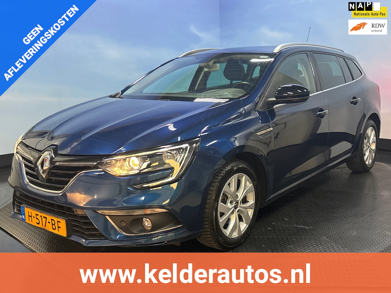 Renault Mégane Estate - 1.3 TCe Limited Clima | Cruise | Navi | PDC | Trekhaak - AutoWereld.nl