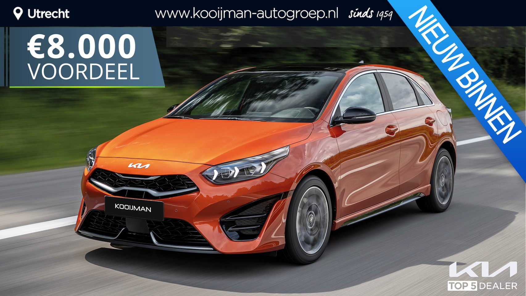 Kia Cee'd - Ceed 1.0 T-GDi MHEV Design Edition Ruim €8.000,- Voordeel! - AutoWereld.nl