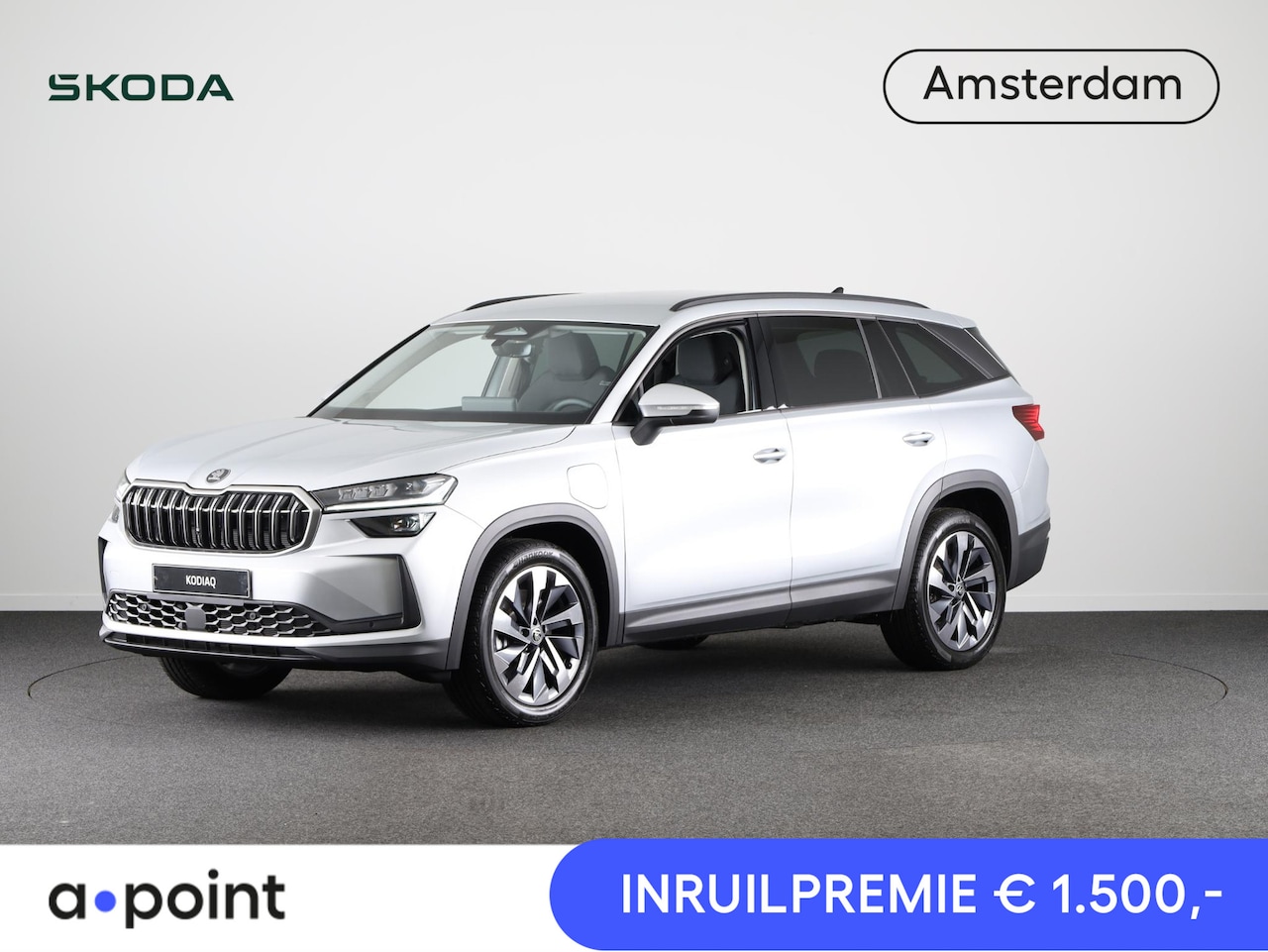 Skoda Kodiaq - Business Edition 1.5 TSI PHEV 204 pk 6 versn. DSG Light & View | Akoestisch pakket | Winte - AutoWereld.nl