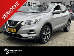 Nissan Qashqai - 1.2 Tekna 19"/Panoramadak/Navigatie/360 camera/DAB/Dodehoek/Stoelverwarming/Keyless