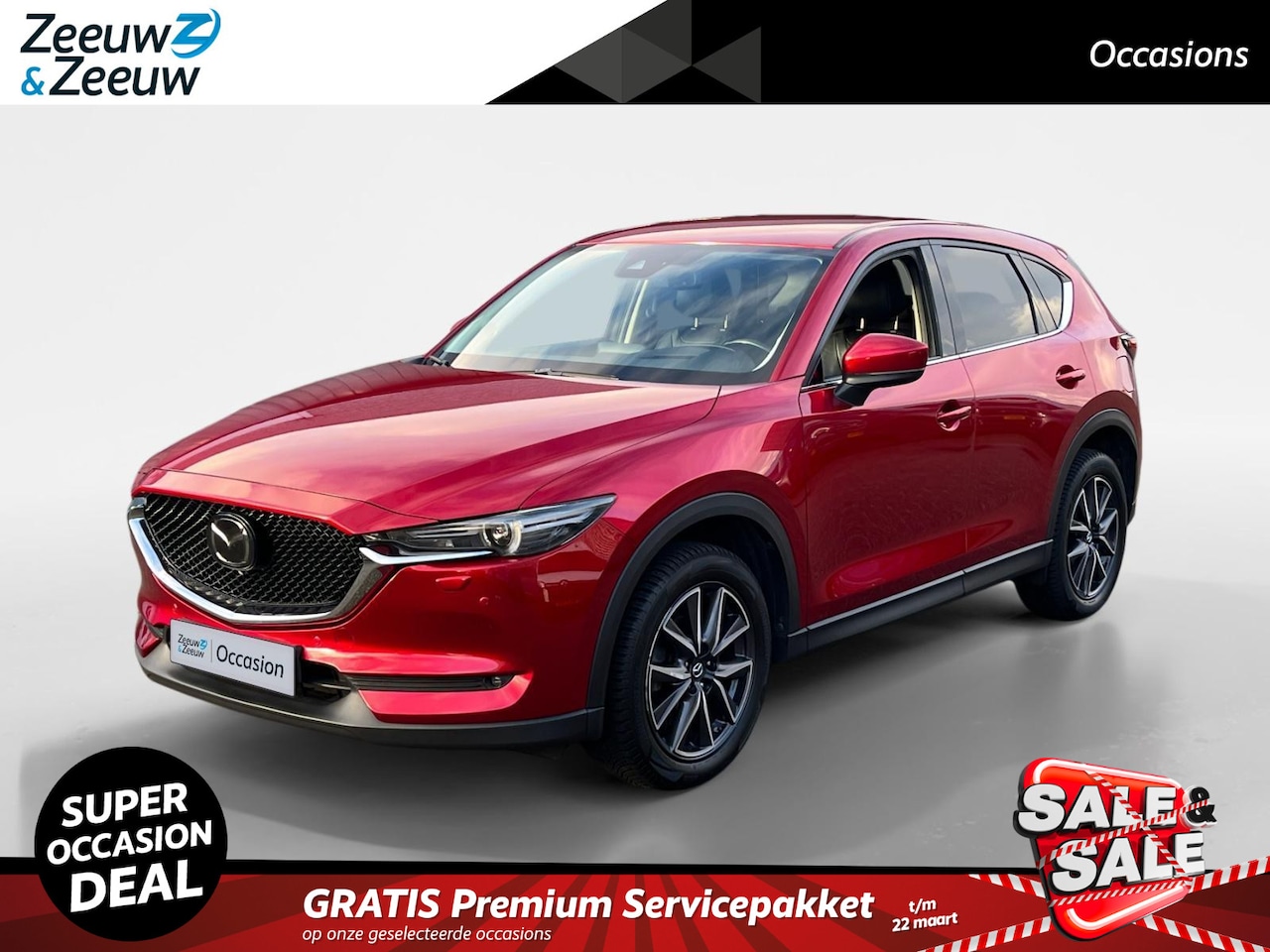 Mazda CX-5 - 2.5 SkyActiv-G 194 GT-M 4WD | Zeer nette auto | Automaat | Navigatie | Lederen bekleding | - AutoWereld.nl