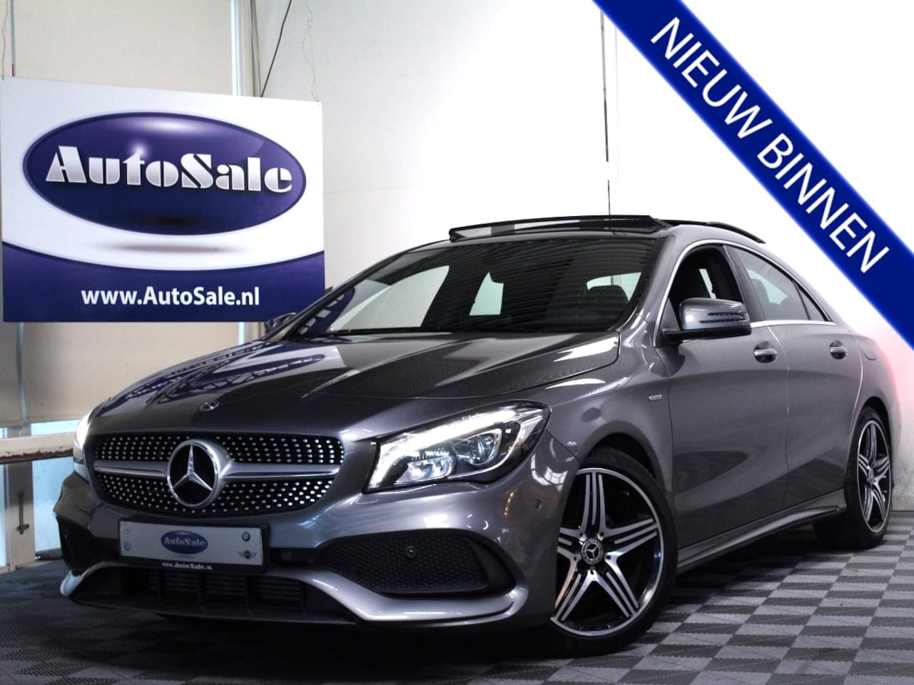 Mercedes-Benz CLA-Klasse - 200 AMG AUT 1eEIG! PANO LEDER NAV CAMERA STOELVW '18 - AutoWereld.nl