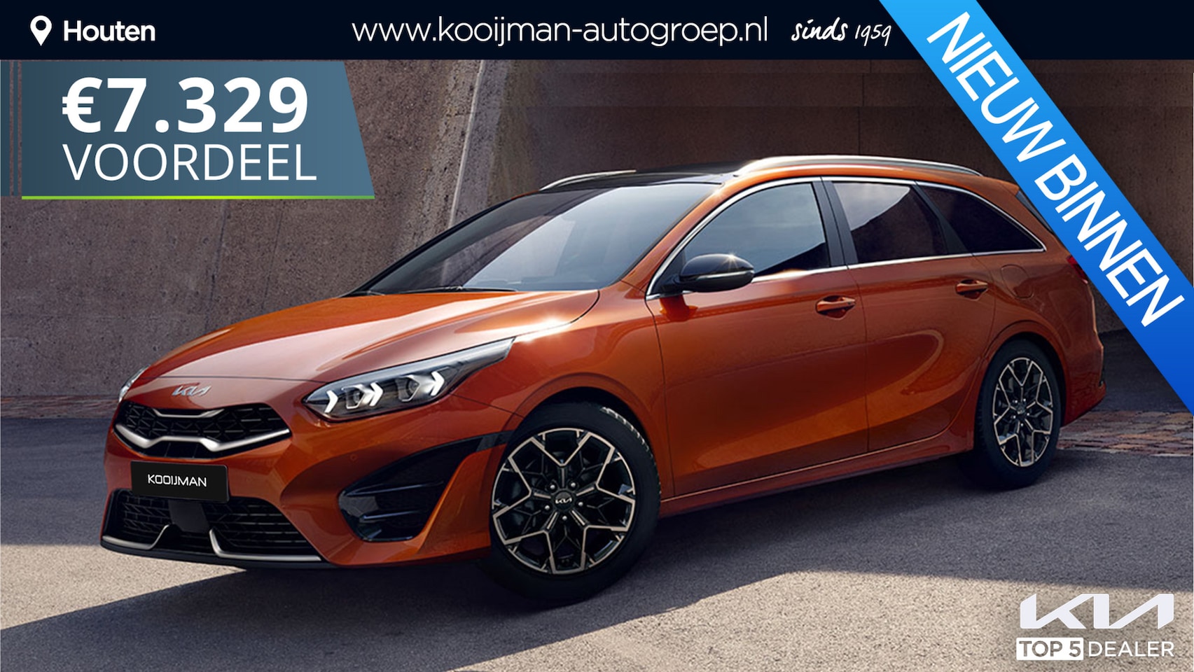 Kia Cee'd Sportswagon - Ceed 1.5 T-GDi GT-PlusLine Ruim €5.000,- Voordeel! - AutoWereld.nl