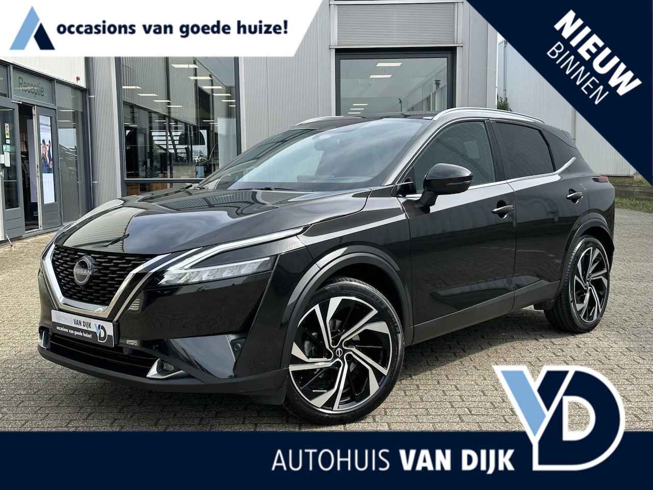 Nissan Qashqai - 1.3 MHEV Xtronic Tekna Plus | Volledig Leder/20"/Groot Navi/BOSE - AutoWereld.nl