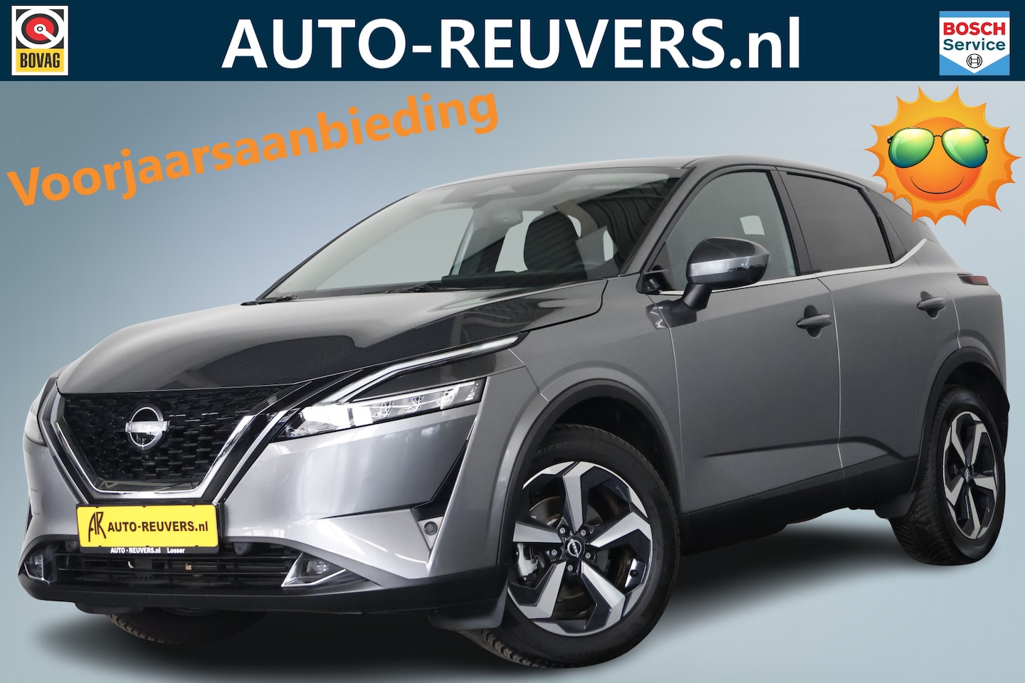 Nissan Qashqai - 1.3 MHEV Xtronic N-Connecta / Navi / LED / CarPlay / ACC / 4S Banden - AutoWereld.nl