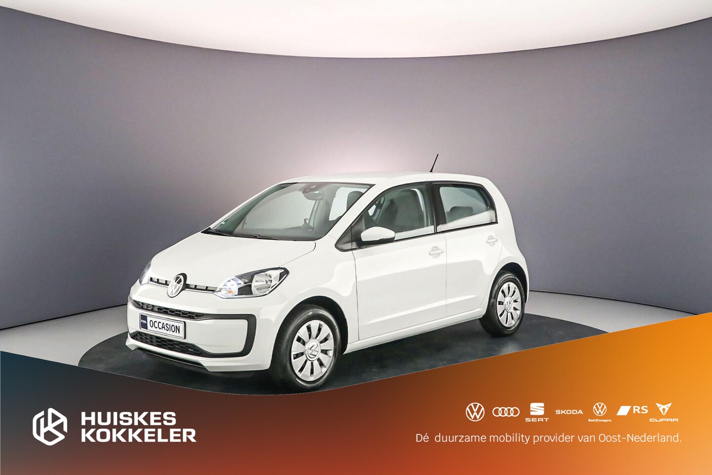 Volkswagen Up! - Move up 1.0 MPI 65pk Airco, Radio, DAB, Elektrische ramen voor, LED dagrijverlichting, Blu - AutoWereld.nl