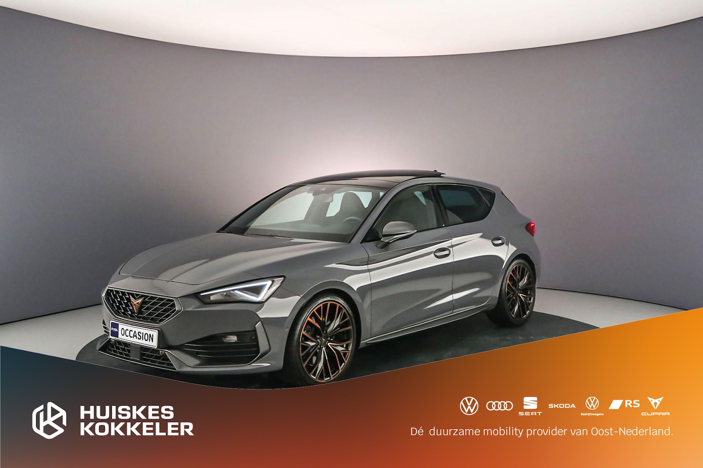 CUPRA Leon - VZ 2.0 TSI 300pk DSG Automaat Panoramadak, Adaptive cruise control, Navigatie, Achteruitri - AutoWereld.nl