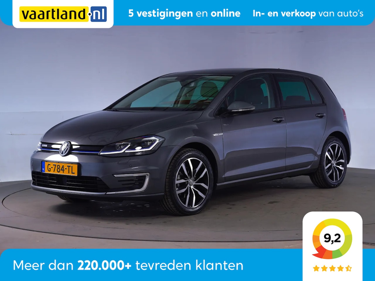 Volkswagen e-Golf - E-DITION [ Virtual cockpit Nav Camera Carplay Keyless ] - AutoWereld.nl