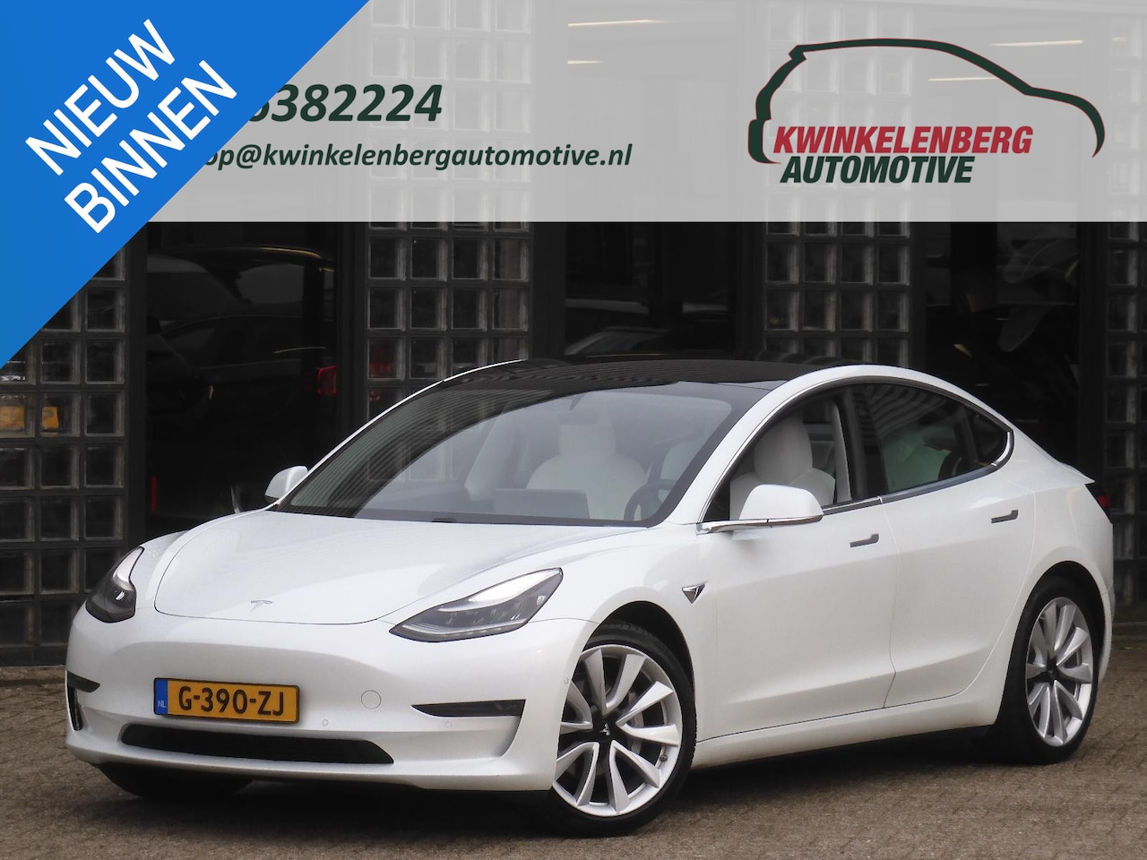 Tesla Model 3 - Long Range RWD LONG RANGE AWD 75kWH/ TREKHAAK/ PREMIUM AUDIO - AutoWereld.nl