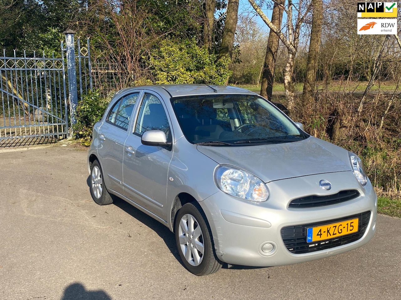 Nissan Micra - 1.2 Automaat met airco, Dealerauto met NAP - AutoWereld.nl