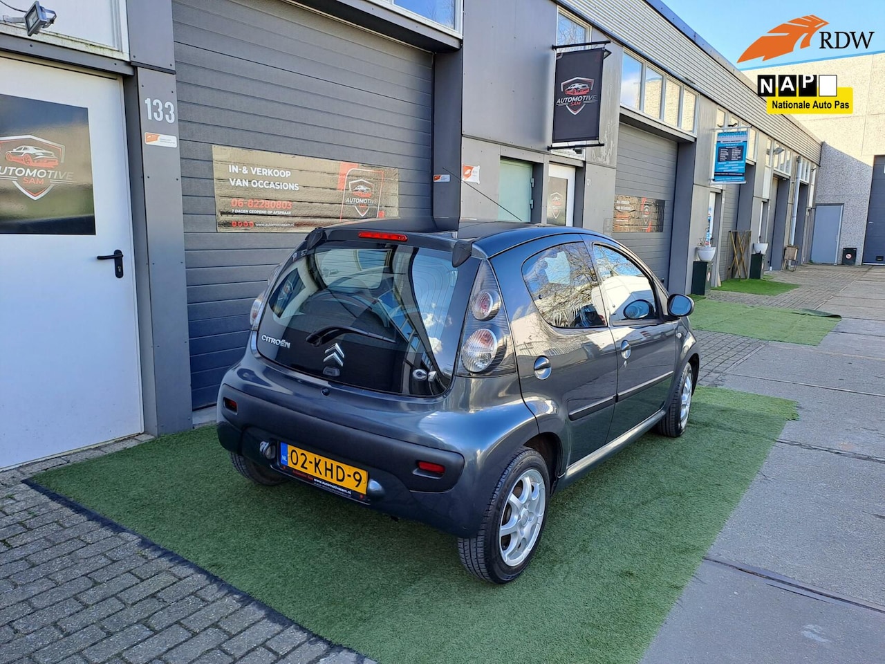 Citroën C1 - 1.0-12V Ambiance 2009 Grijs 5DRS Airco NAP - AutoWereld.nl