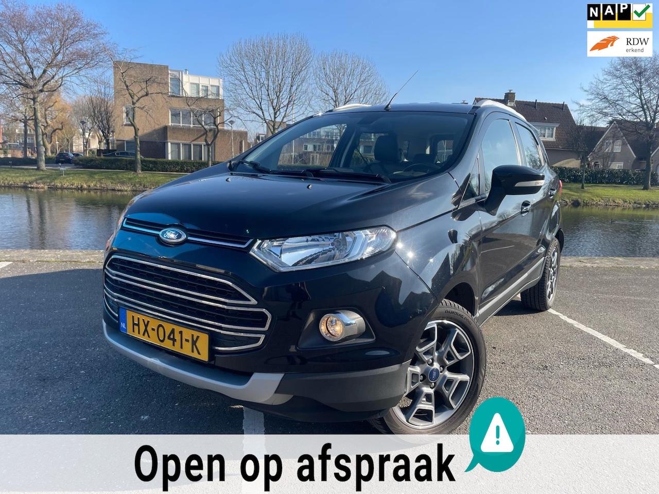 Ford EcoSport - 1.0 EcoBoost Titanium LAGE KILOMETERS TREKHAAK - AutoWereld.nl