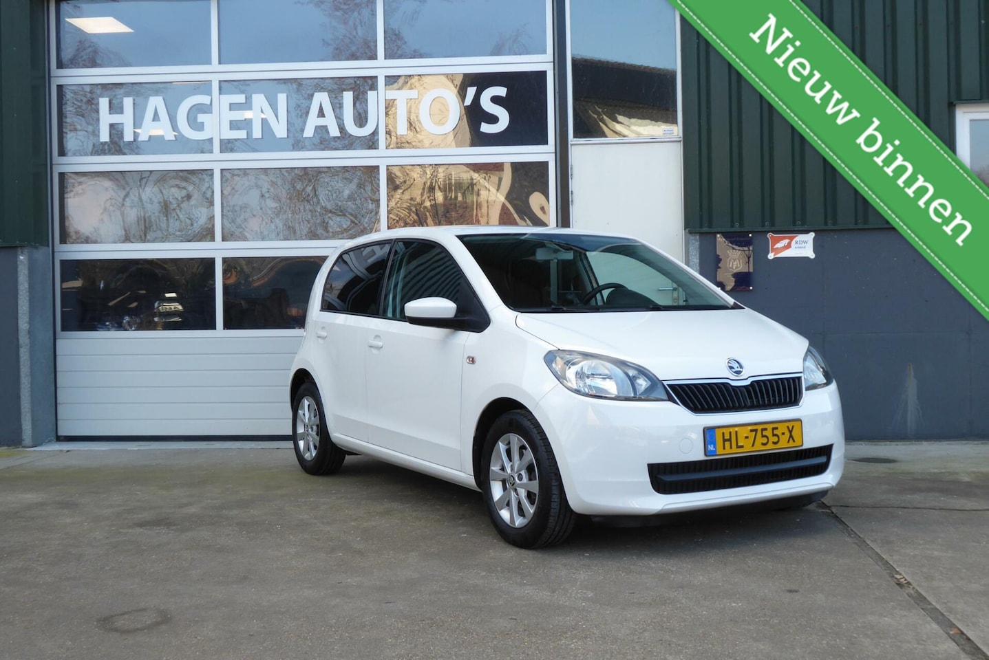 Skoda Citigo - 1.0 Greentech Fresh 1.0 Greentech Fresh, Navi, Airco, 83.437 Km !! - AutoWereld.nl