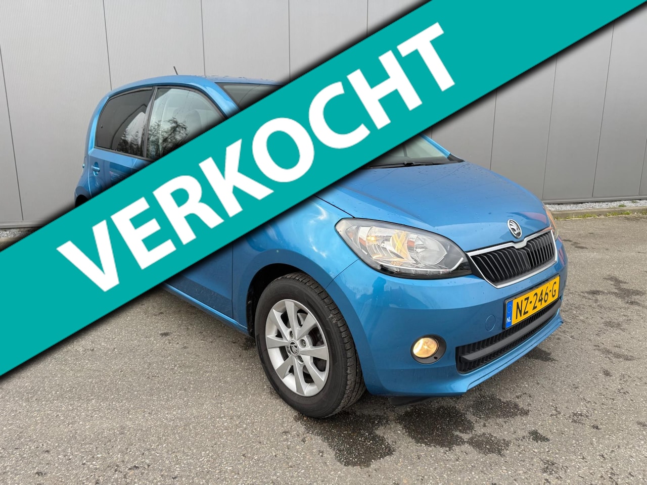 Skoda Citigo - 1.0 Greentech Style clima park sensor cruise control - AutoWereld.nl