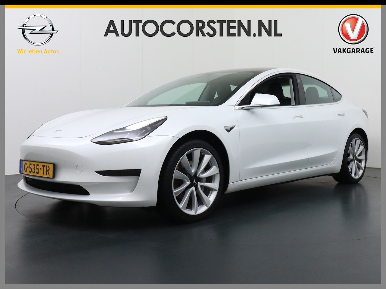 Tesla Model 3 - SR+60kWh 326PK AutoPilot FSD-v.b Leer PanoDak Adaptive cruise Premium-Luidsprekers Telefoo - AutoWereld.nl