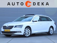 Skoda Superb Combi - 1.6 TDI Style Automaat *Panodak*Leder/Alcantara