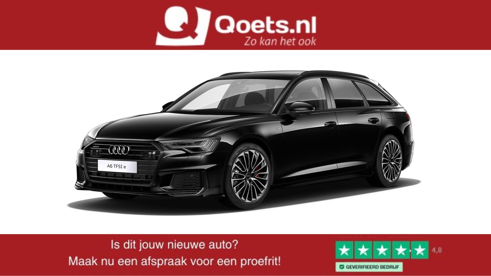 Audi A6 Avant - 55 TFSI e quattro Competition Trekhaak - Panoramadak - Elektrisch verstelbare/verwarmde vo - AutoWereld.nl