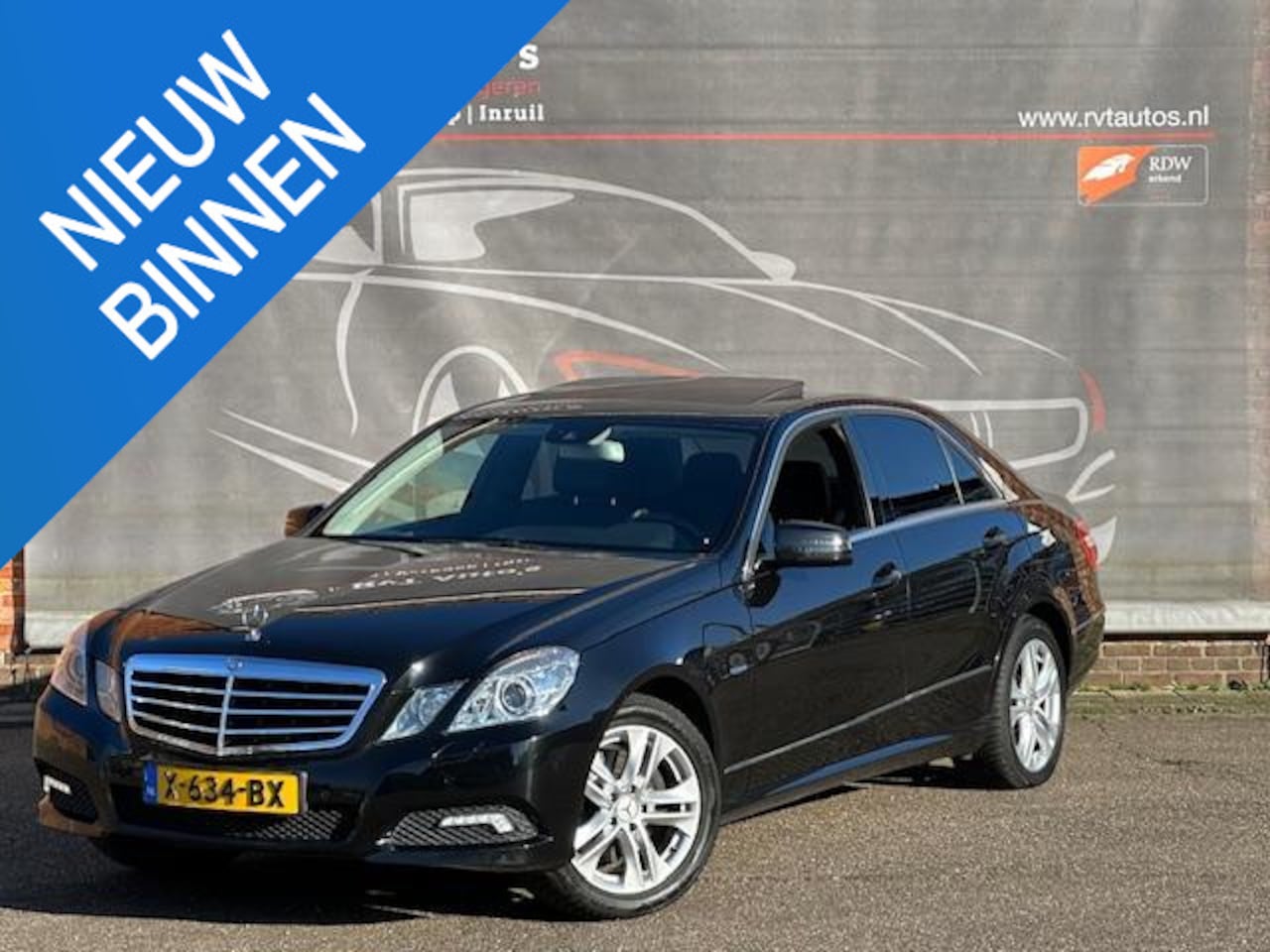 Mercedes-Benz E-klasse - 250 CGI Avantgarde Schuifdak,xenon,Navi,Garantie,Revisie ad€8500!! - AutoWereld.nl