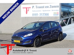 Ford Fiesta - 1.0 Style Orig. NL auto/Lage kilometerstand/Airco/Navigatie/Bluetooth/Ramen & Spiegels Ele