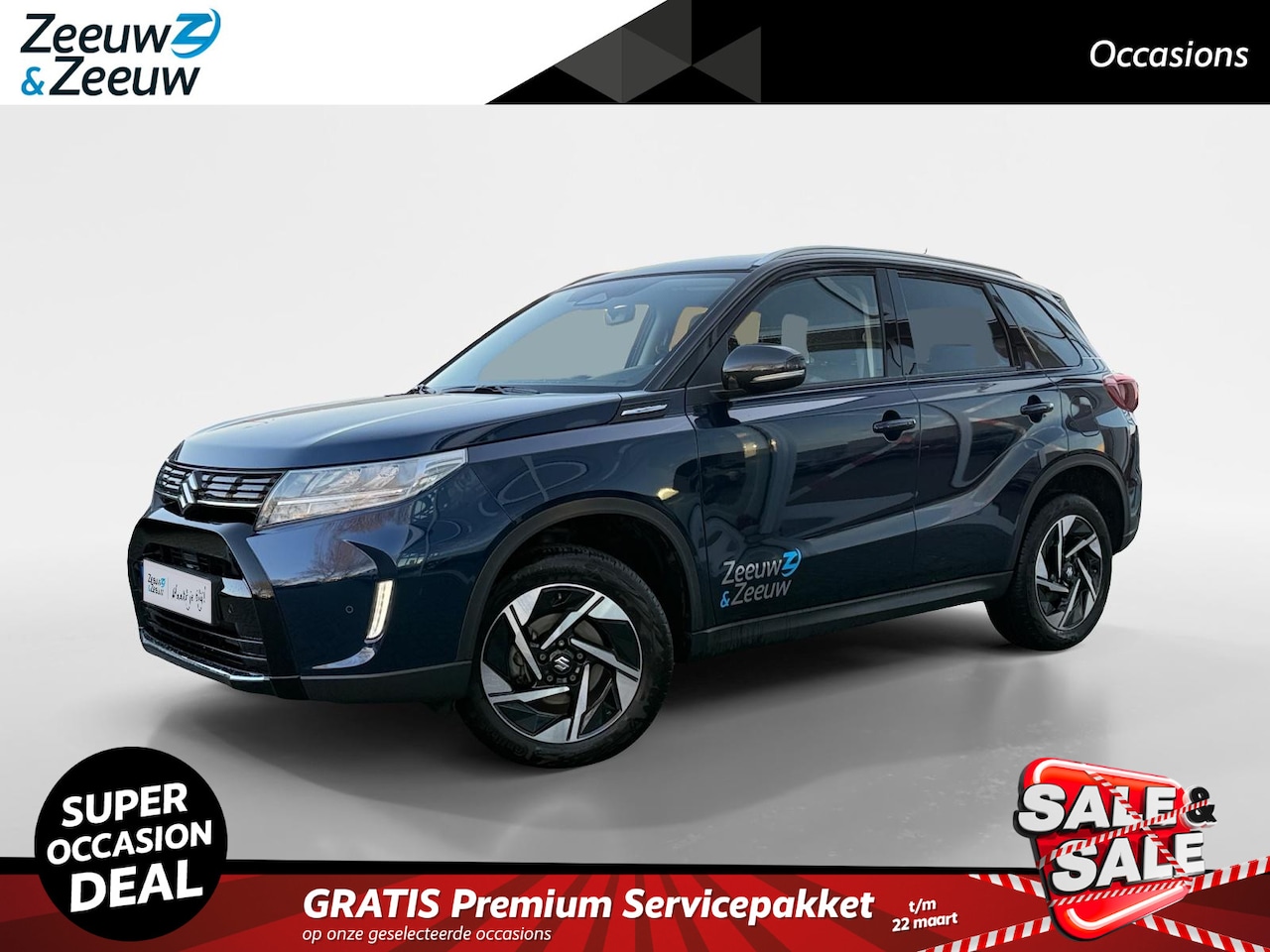 Suzuki Vitara - 1.5 Hybrid Style | Draadloos Carplay | Navigatie | Camera | Half/Leder | - AutoWereld.nl