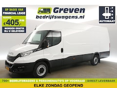 Iveco Daily - 35S 16A8V L3H2 Automaat 157PK 3500KG Trekgew. Airco 3 Persoons Parkeersensoren DAB+ Blueto