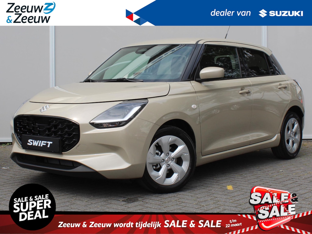 Suzuki Swift - 1.2 Select + €500 SALE & SALE INRUILVOORDEEL | Meerdere kleuren in bestelling* |  6 jaar g - AutoWereld.nl