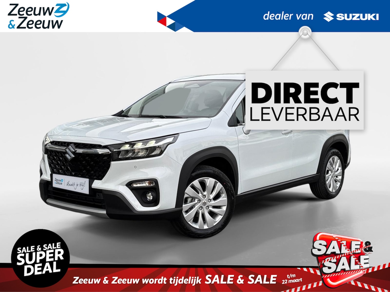 Suzuki S-Cross - 1.5 Hybrid Select + €500 SALE & SALE INRUILVOORDEEL | Meerdere kleuren in bestelling* |  6 - AutoWereld.nl