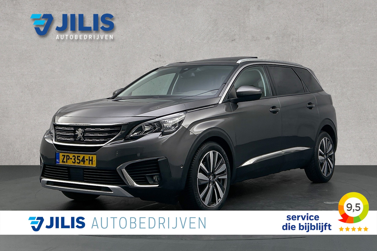 Peugeot 5008 - 1.2 PureTech Allure 7P | Elektrisch glazen panoramadak | Half lederen bekleding | Parkeers - AutoWereld.nl