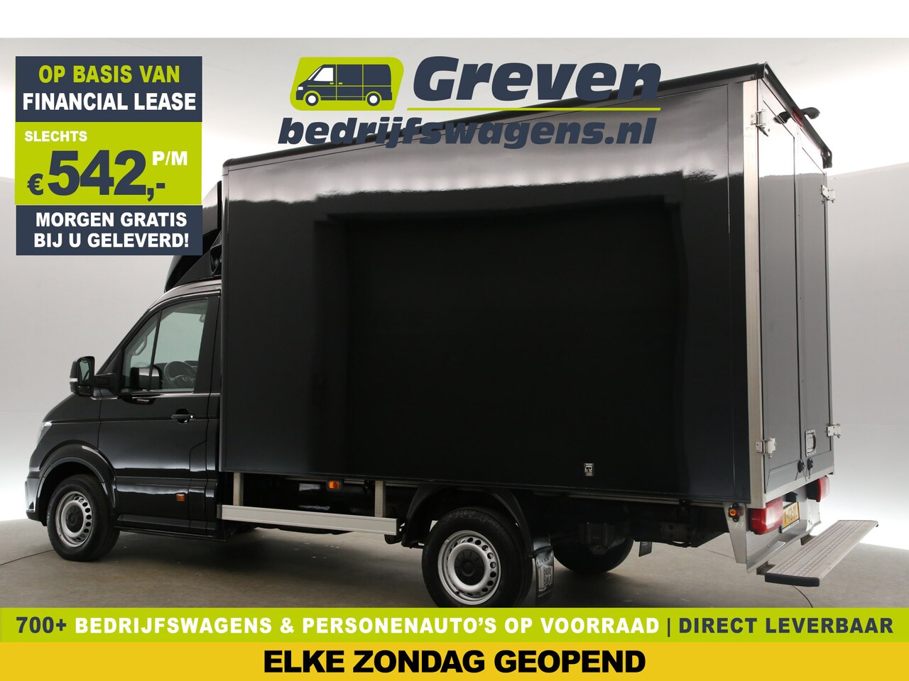 Volkswagen Crafter - 35 2.0 TDI | Bakwagen | L 380cm | Verhuiswagen | 140PK Airco Camera Carplay Cruise Laadbak - AutoWereld.nl